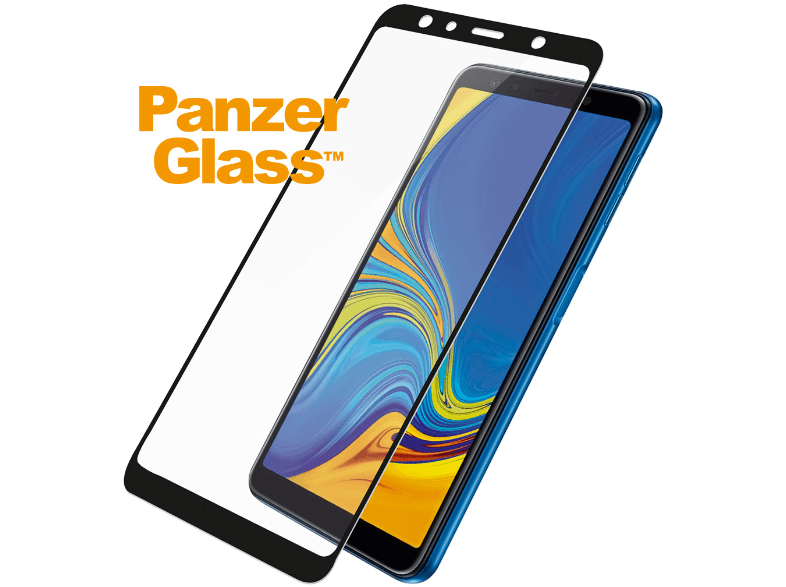 PANZERGLASS-Samsung-Galaxy-A7-(2018)-Zwart (1)
