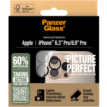PanzerGlass Picture Perfect Plate iPhone 16 Pro 16 Pro Max voorkant
