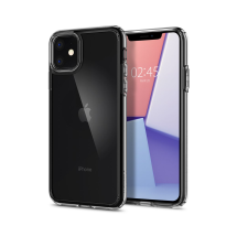 Spigen Ultra Hybrid iPhone 11 clear voorkant