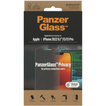 iPhone 14 Panzer Glas Privacy voorkant