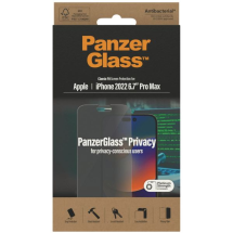 iPhone 14 Pro Max Panzer Glas Privacy voorkant