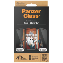 iPhone 15 Plus Panzer Glas Privacy voorkant