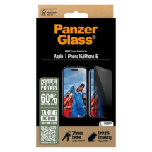 iPhone 16 Panzer glas Privacy voorkant