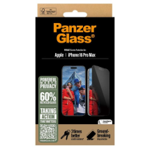 iPhone 16 Pro Max Panzer glas Privacy voorkant